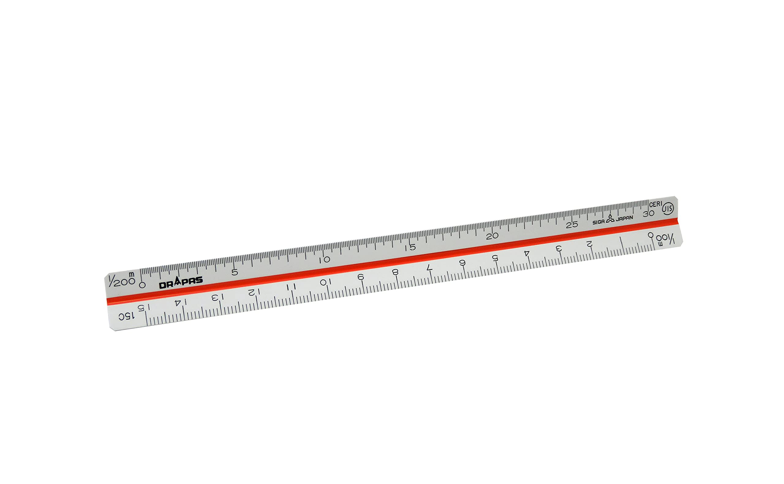 ドラパス 三角スケール 一般用 プラスチック製 30cm 副尺付 16352 bme6fzu 61t7ayxAOmL._AC_UF350,